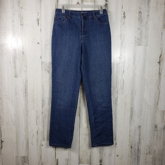 Gloria Vanderbilt Amanda all around slimming effect denim jeans women's size 6 - Picture 1 of 11